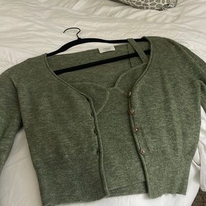 Matching sweater and cami . Cami has never been worn. Sweater only worn once